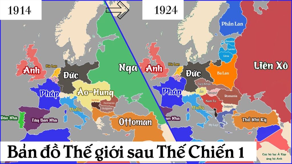 Nga, Áo Hung, Ottoman diệt vong, Ba Lan hồi sinh – Thế Chiến 1 vẽ lại bản đồ thế giới như thế nào?